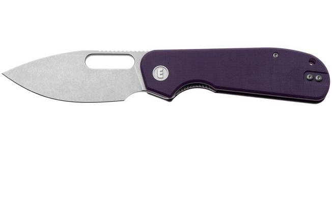 Afbeelding voor Eutektik EFD EFD-PSW-R Stonewashed 14C28N, Purple G10, zakmes