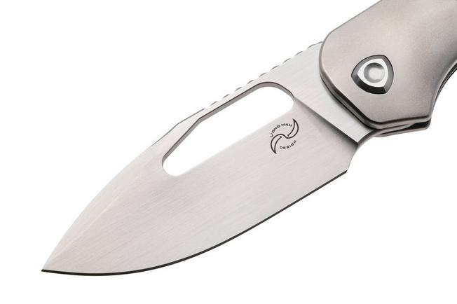 Image for Liong Mah Field Duty 3.5 Satin S90V, Arctic Storm Carbonfiber Titanium, pocket knife