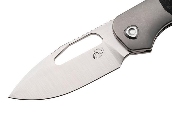 Image for Liong Mah Field Duty 3.5 Satin S90V, Dark Matter Carbonfiber Titanium, pocket knife