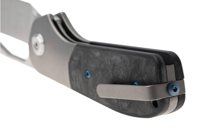 Image for Liong Mah Field Duty 3.5 Satin S90V, Dark Matter Carbonfiber Titanium, pocket knife