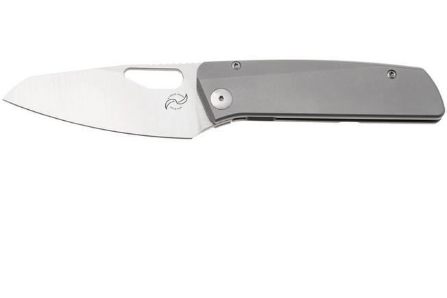 Image for Liong Mah KUF 3.5 Satin MagnaCut, Titanium, pocket knife