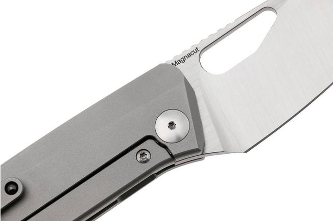 Image for Liong Mah KUF 3.5 Satin MagnaCut, Titanium, pocket knife
