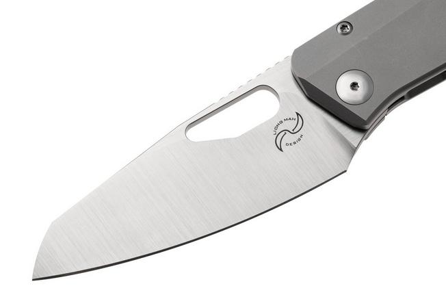 Imagen para Liong Mah KUF 3.5 Satin MagnaCut, Titanium, navaja