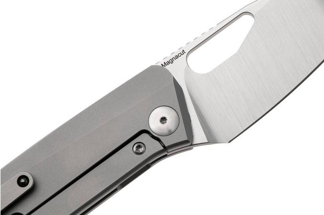 Imagen para Liong Mah KUF 3.5 Satin MagnaCut, Titanium, navaja