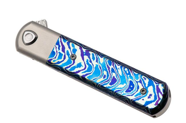 Bild für Liong Mah Tanto One, Damasteel, Titanium MokuTi Inlay, Taschenmesser