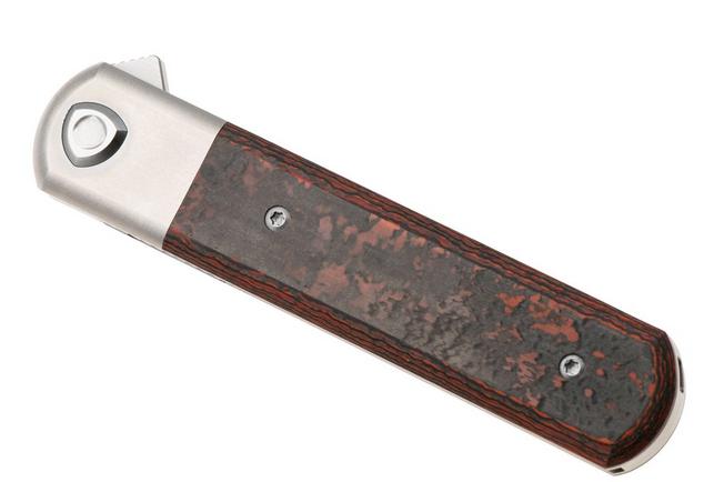 Image pour Liong Mah Tanto One, Satin M390, Mars Valley Carbonfiber Titanium, couteau de poche