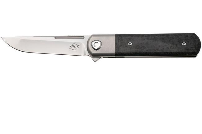Image pour Liong Mah Tanto One, Bead Blasted M390, Marble Carbonfiber Titanium, couteau de poche