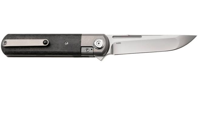 Image pour Liong Mah Tanto One, Bead Blasted M390, Marble Carbonfiber Titanium, couteau de poche