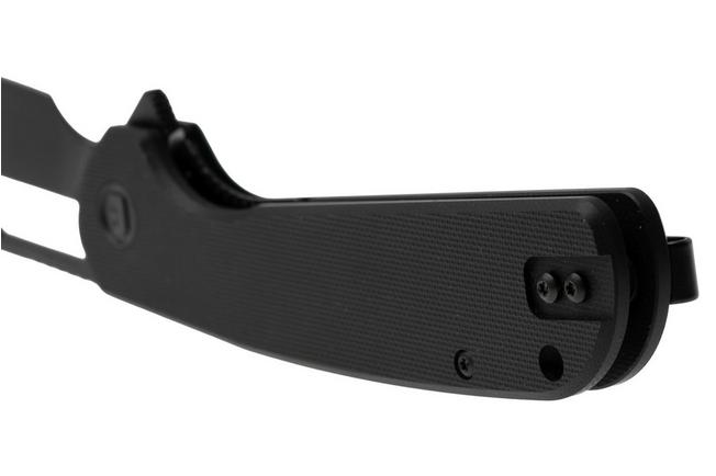 Afbeelding voor Eutektik Trinity TRI-BBW-L Blackwashed 14C28N, Black G10, linkshandig zakmes
