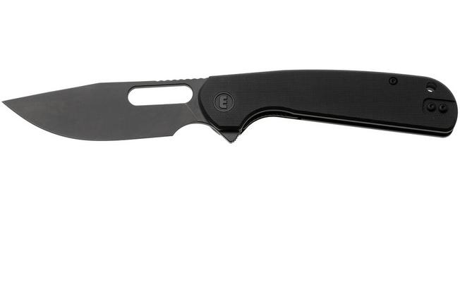Afbeelding voor Eutektik Trinity TRI-BBW-R Blackwashed 14C28N, Black G10, zakmes