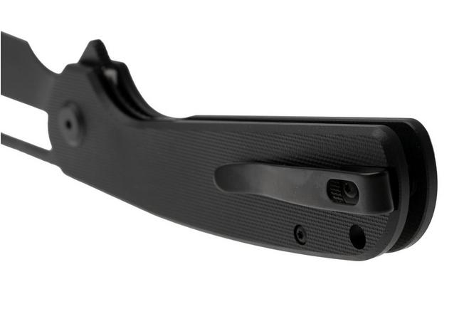 Afbeelding voor Eutektik Trinity TRI-BBW-R Blackwashed 14C28N, Black G10, zakmes