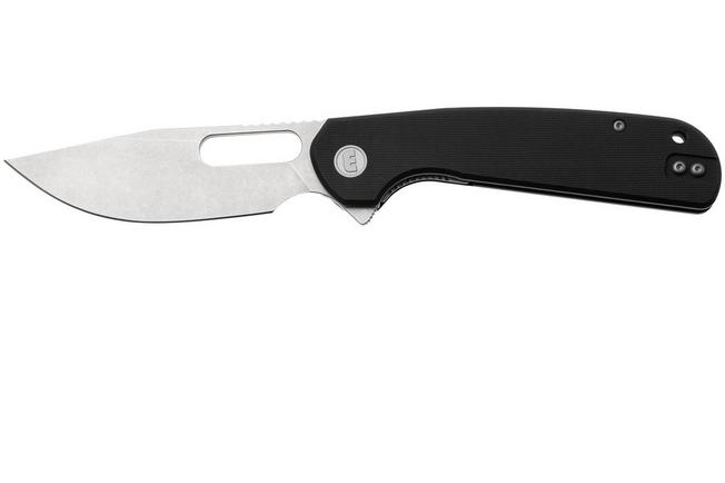 Afbeelding voor Eutektik Trinity TRI-BSW-R Stonewashed 14C28N, Black G10, zakmes