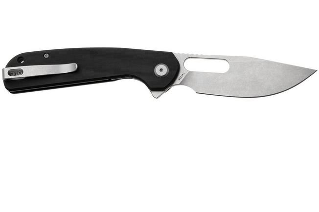 Afbeelding voor Eutektik Trinity TRI-BSW-R Stonewashed 14C28N, Black G10, zakmes
