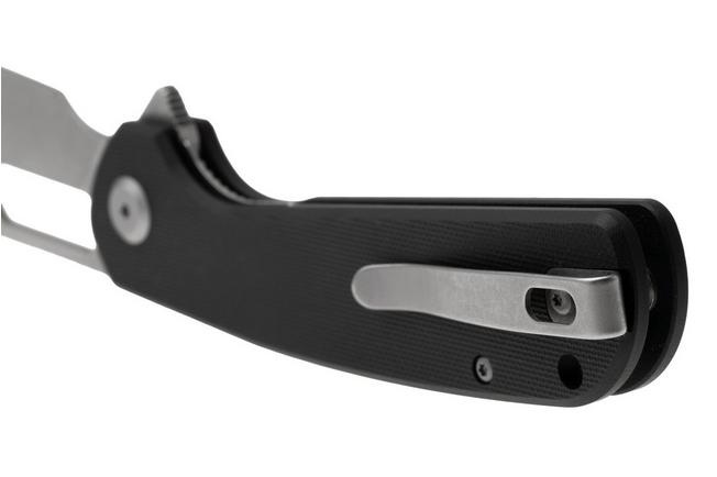 Afbeelding voor Eutektik Trinity TRI-BSW-R Stonewashed 14C28N, Black G10, zakmes