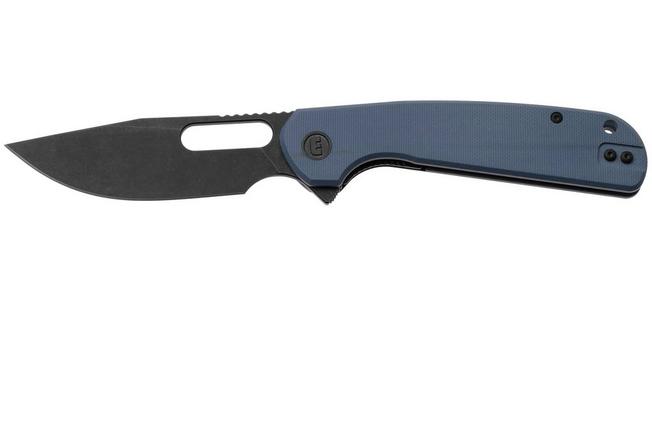 Afbeelding voor Eutektik Trinity TRI-DBW-R Blackwashed 14C28N, Blue G10, zakmes