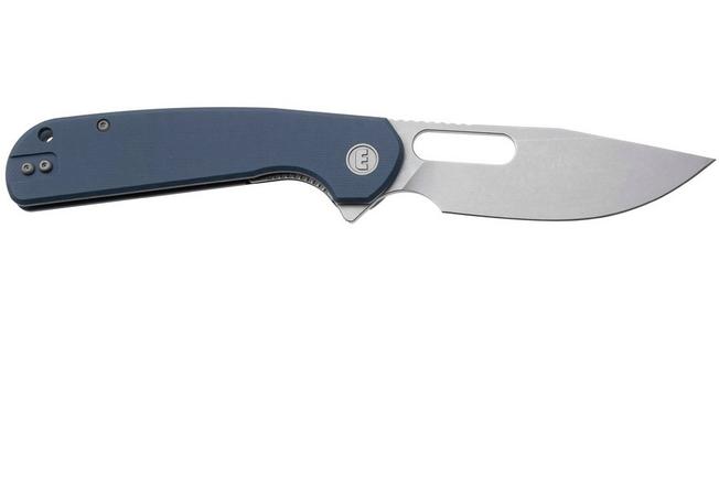 Afbeelding voor Eutektik Trinity TRI-DSW-L Stonewashed 14C28N, Blue G10, linkshandig zakmes