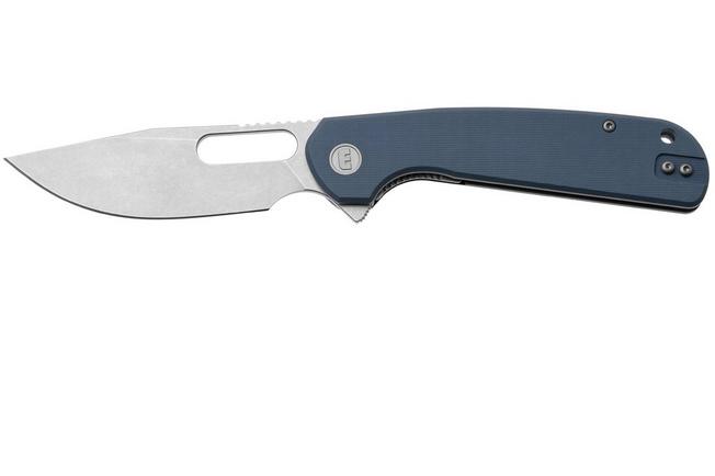 Afbeelding voor Eutektik Trinity TRI-DSW-R Stonewashed 14C28N, Blue G10, zakmes