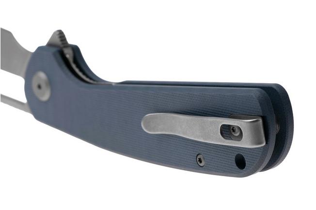 Afbeelding voor Eutektik Trinity TRI-DSW-R Stonewashed 14C28N, Blue G10, zakmes