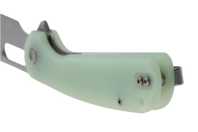 Afbeelding voor Eutektik Trinity TRI-JSW-L Stonewashed 14C28N, Jade G10, linkshandig zakmes