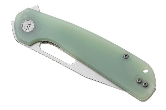 Afbeelding voor Eutektik Trinity TRI-JSW-R Stonewashed 14C28N, Jade G10, zakmes