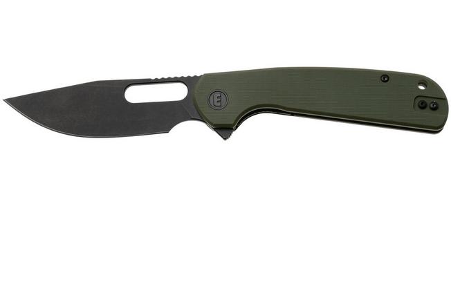 Afbeelding voor Eutektik Trinity TRI-OGBW-R Blackwashed 14C28N, OD Green G10, zakmes