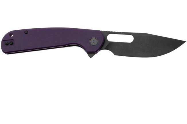 Afbeelding voor Eutektik Trinity TRI-PBW-R Blackwashed 14C28N, Purple G10, zakmes