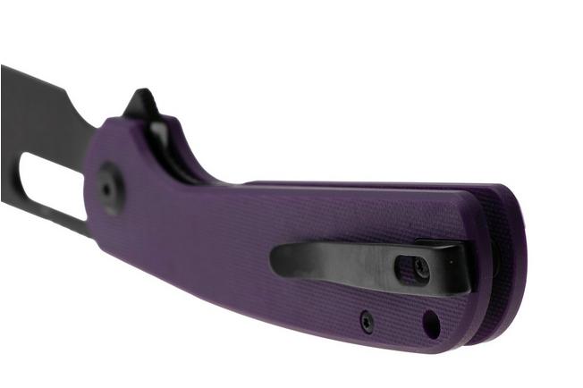 Afbeelding voor Eutektik Trinity TRI-PSW-R Stonewashed 14C28N, Purple G10, zakmes