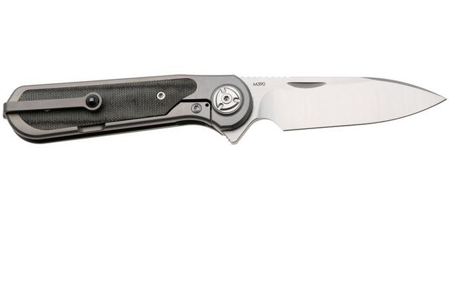 Bild für Liong Mah Zulu Black Canvas Micarta Taschenmesser