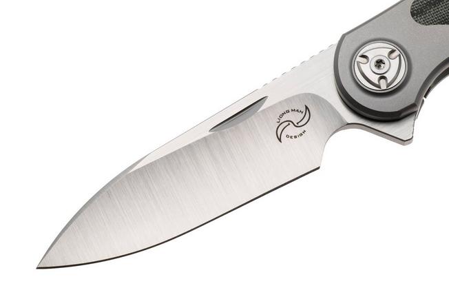 Bild für Liong Mah Zulu Black Canvas Micarta Taschenmesser