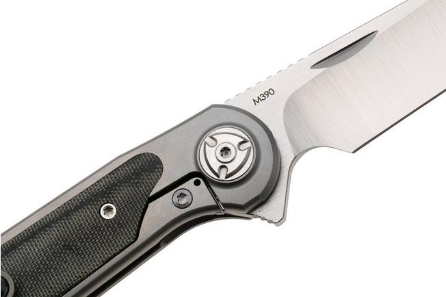 Bild für Liong Mah Zulu Black Canvas Micarta Taschenmesser