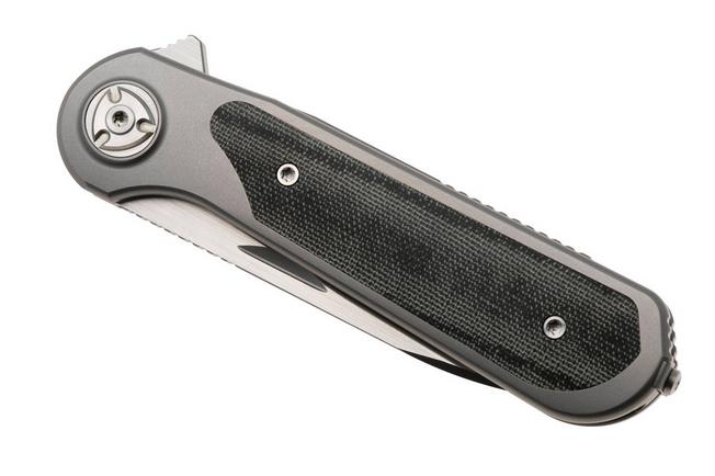 Bild für Liong Mah Zulu Black Canvas Micarta Taschenmesser