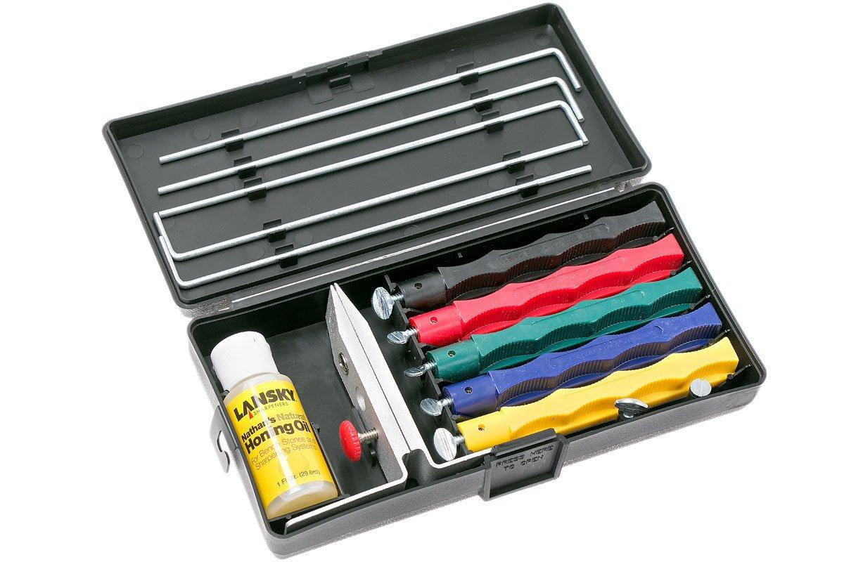 Lansky Deluxe 5 Stone Sharpening Kit