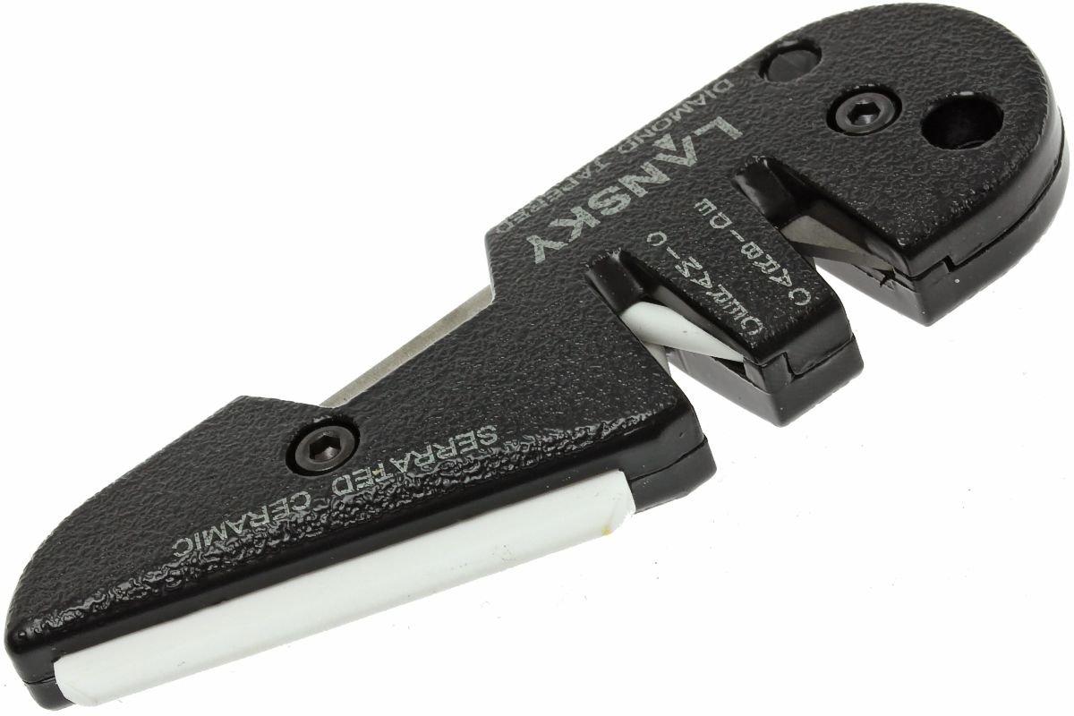 Lansky Tactical Blademedic Knife Sharpener, 4-in-1