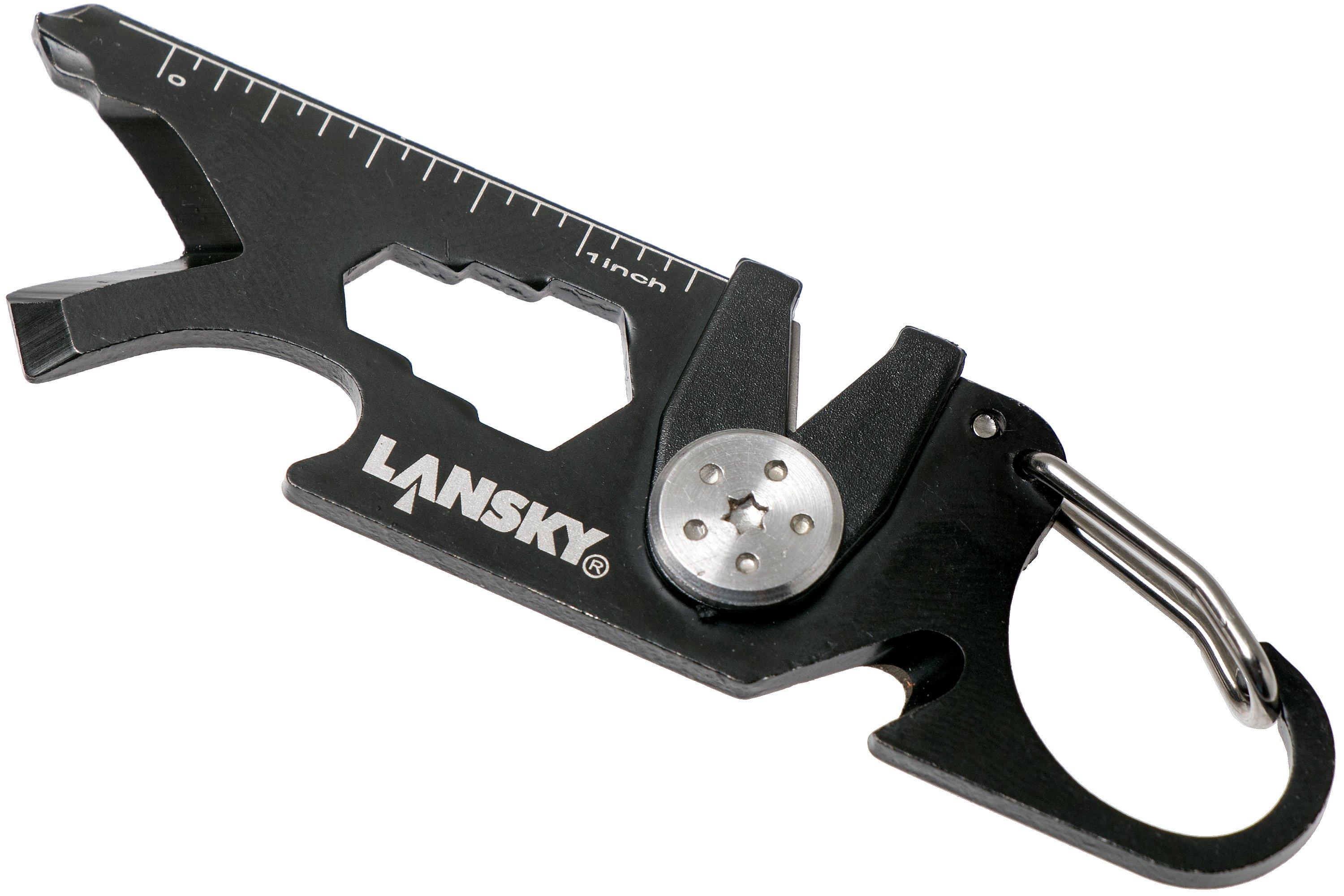 CRKT Knife Sharpener Key Ring with Multi-Tool