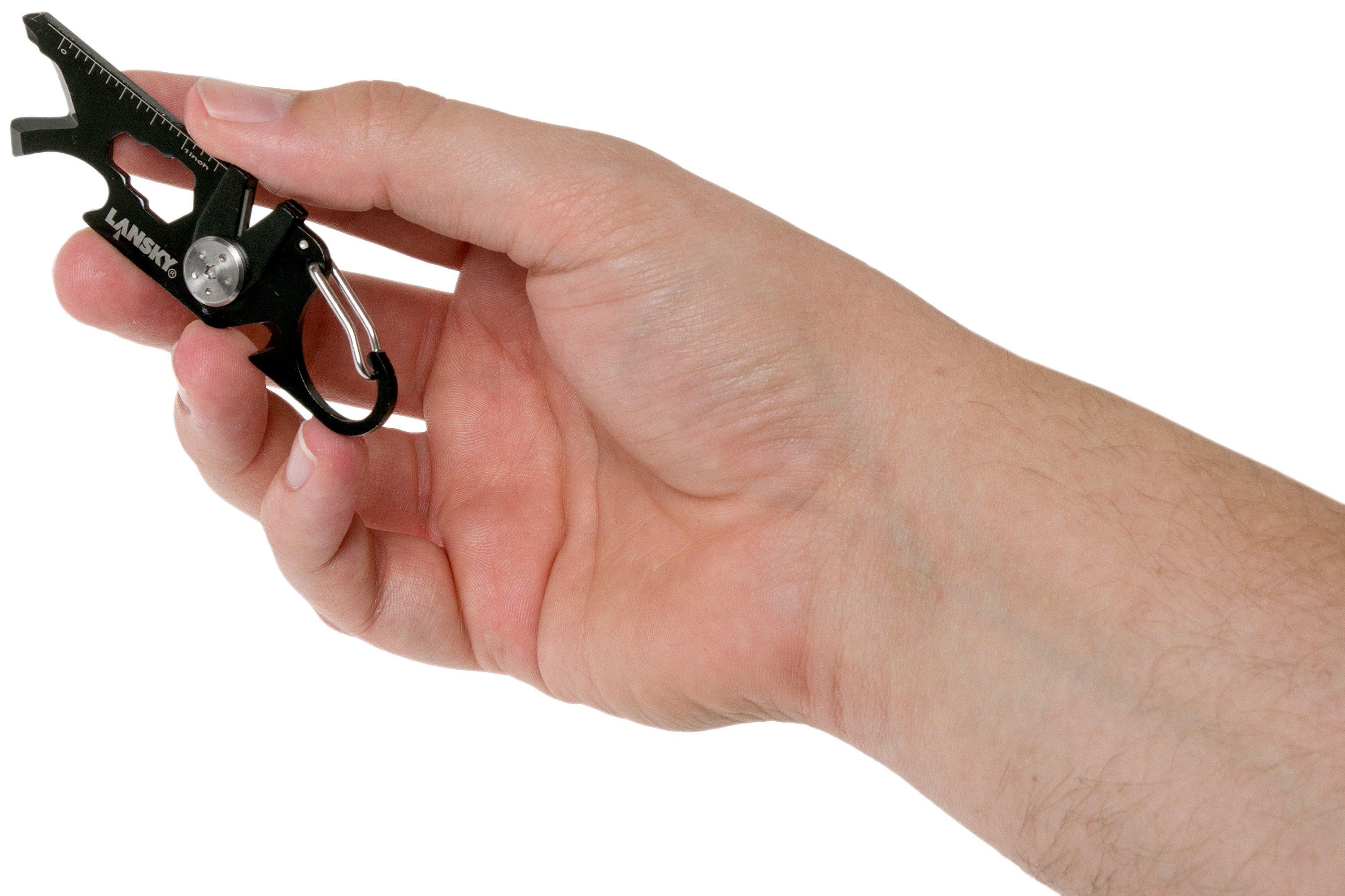 Lansky Roadie 8-in-1 keychain with knife sharpener | Advantageously ...