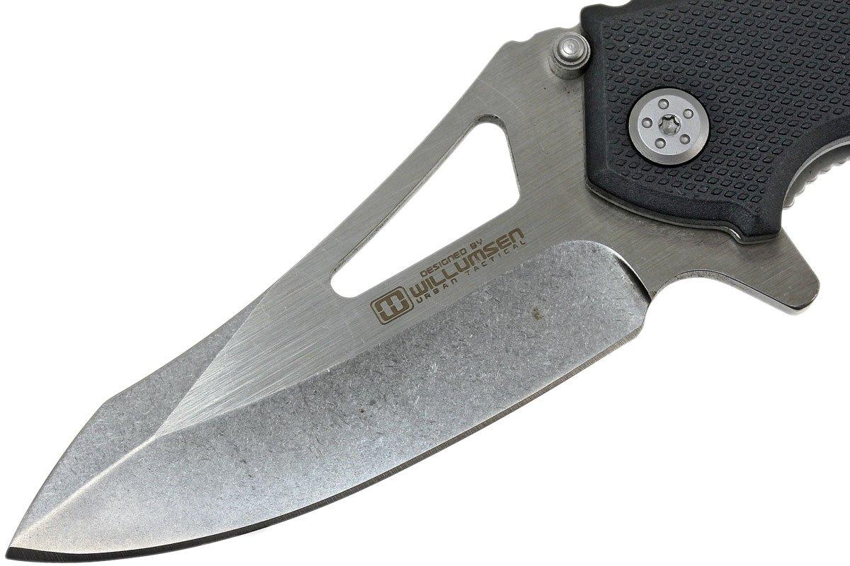 Lansky Responder UTR7 pocket knife Mikkel Willumsen design + Blademedic