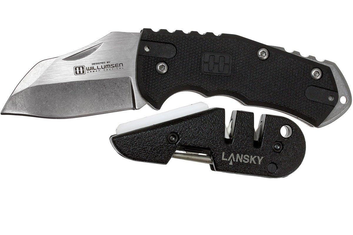 Lansky World Legal Slipjoint pocket knife Mikkel Willumsen + Blademedic