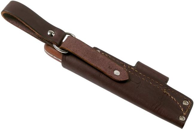 Gaine de couteau de ceinture en cuir horizontale à lame fixe personnalisée  fabriquée sur commande -  Canada