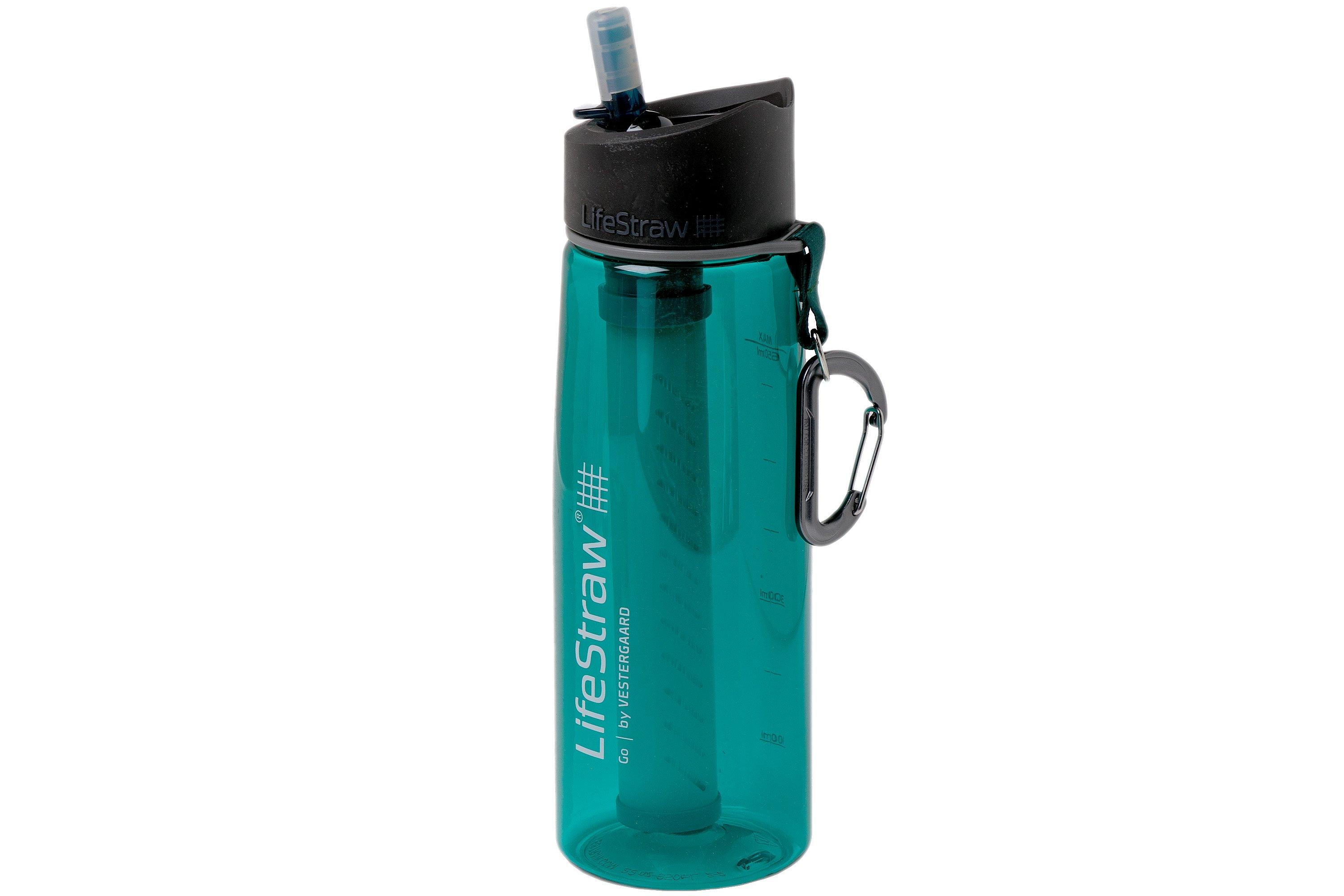 LifeStraw - Go 2-Stage Water Filter Bottle - Blue