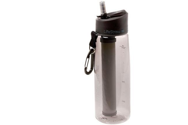 George Stevenson uitblinken hanger LifeStraw Go 2-stage waterfles met filter, grijs | Voordelig kopen bij  knivesandtools.nl