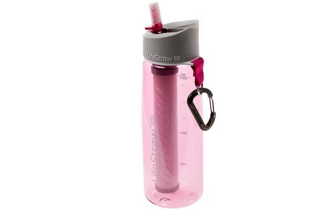 LifeStraw Go waterfles roze | Voordelig kopen bij knivesandtools.be