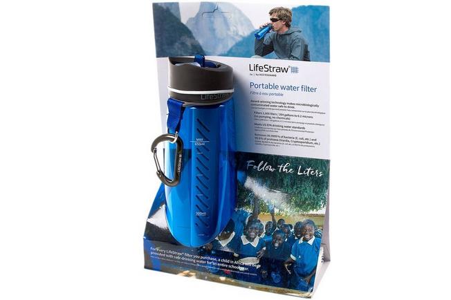 LifeStraw Personal Water Filter, Blue