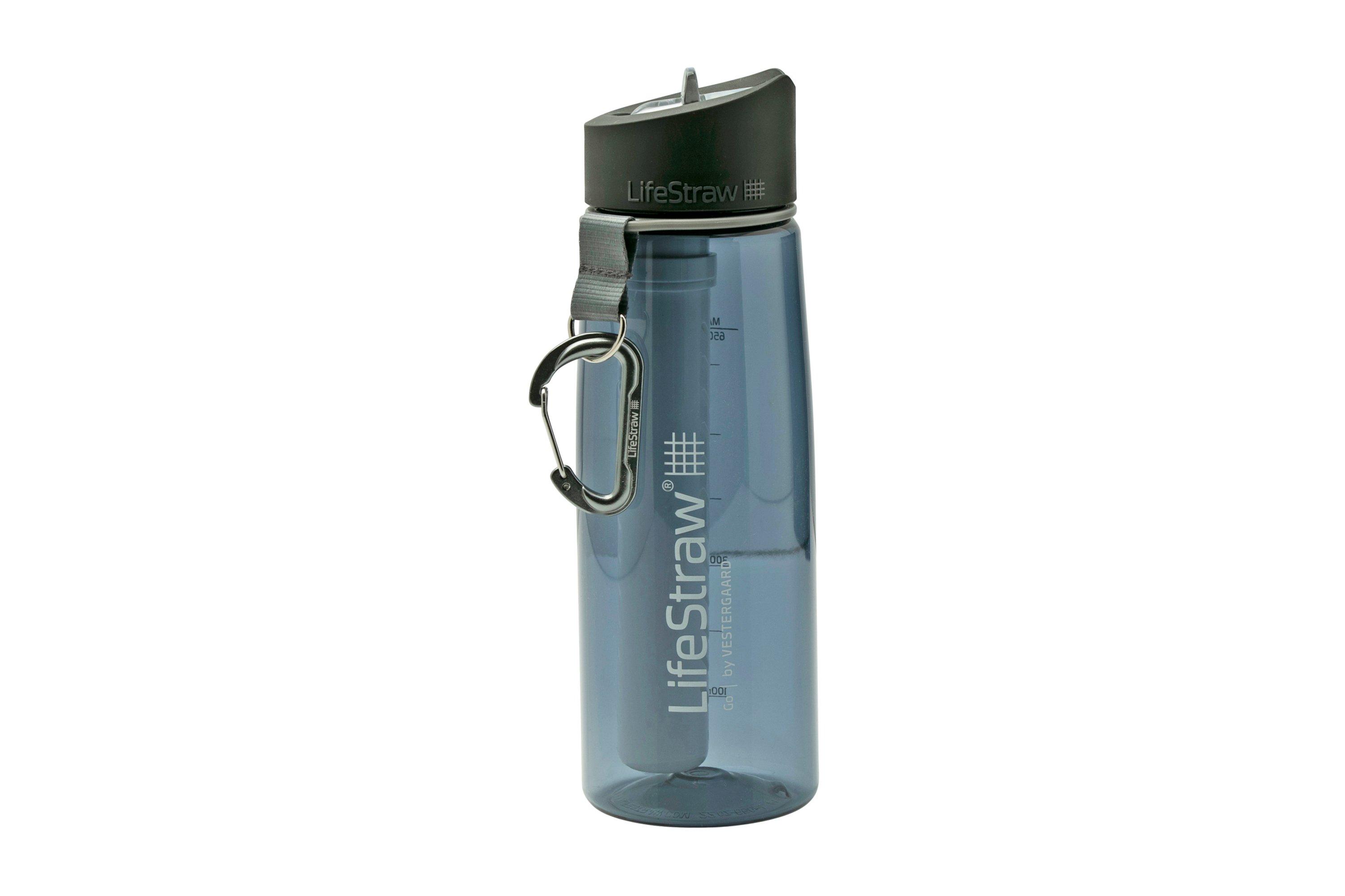 LifeStraw Go 2stage Navy Blue, water bottle with filter 650 mL