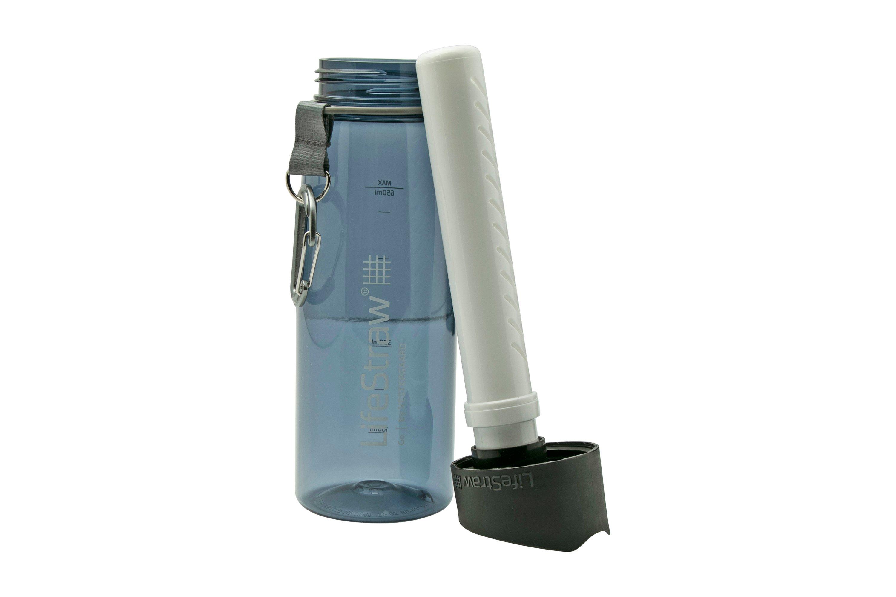 LifeStraw Go 2stage Navy Blue, waterfles met filter 650 ml, blauw