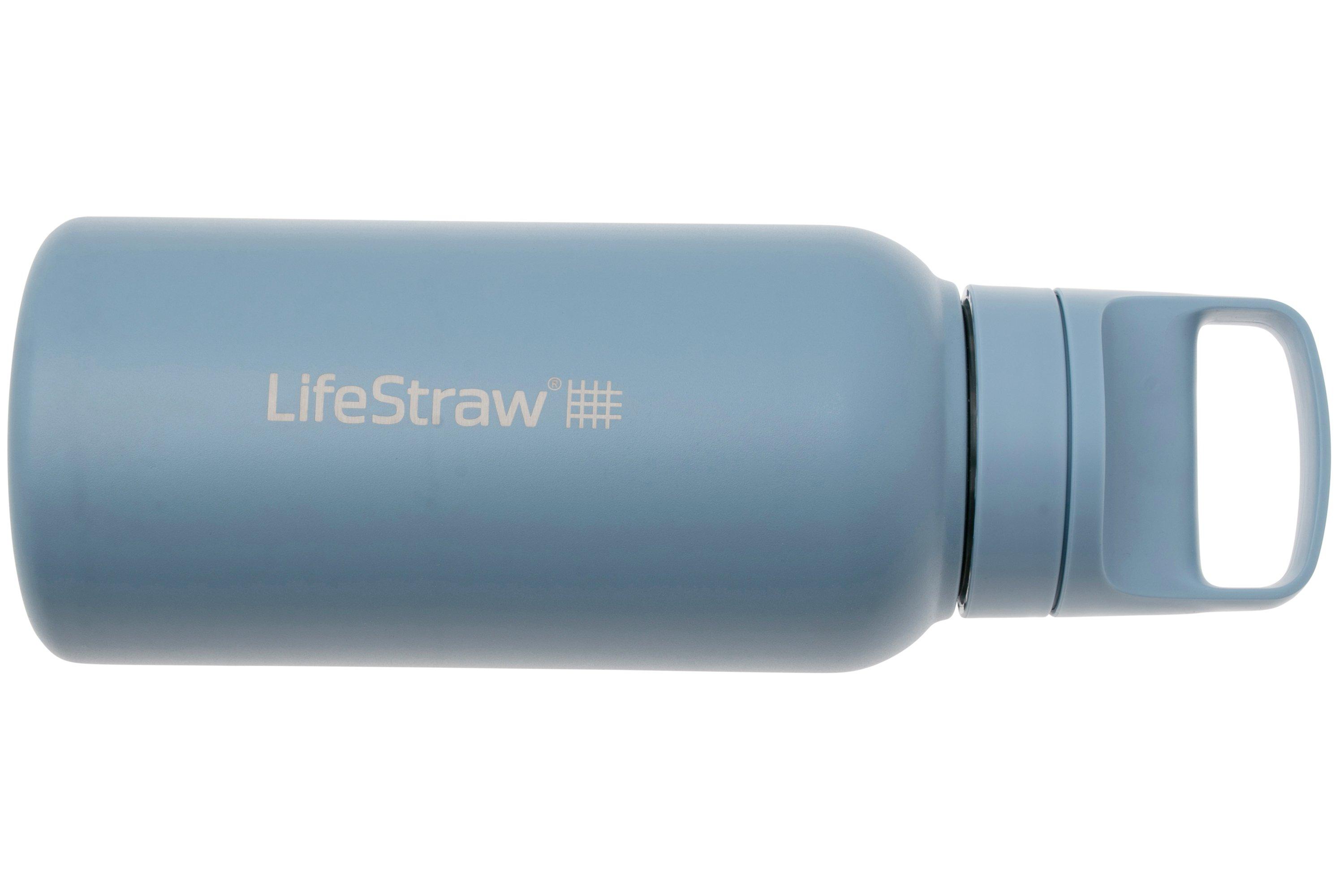 LifeStraw Go Icelandic Blue GOST1LICE Stainless Steel, water bottle