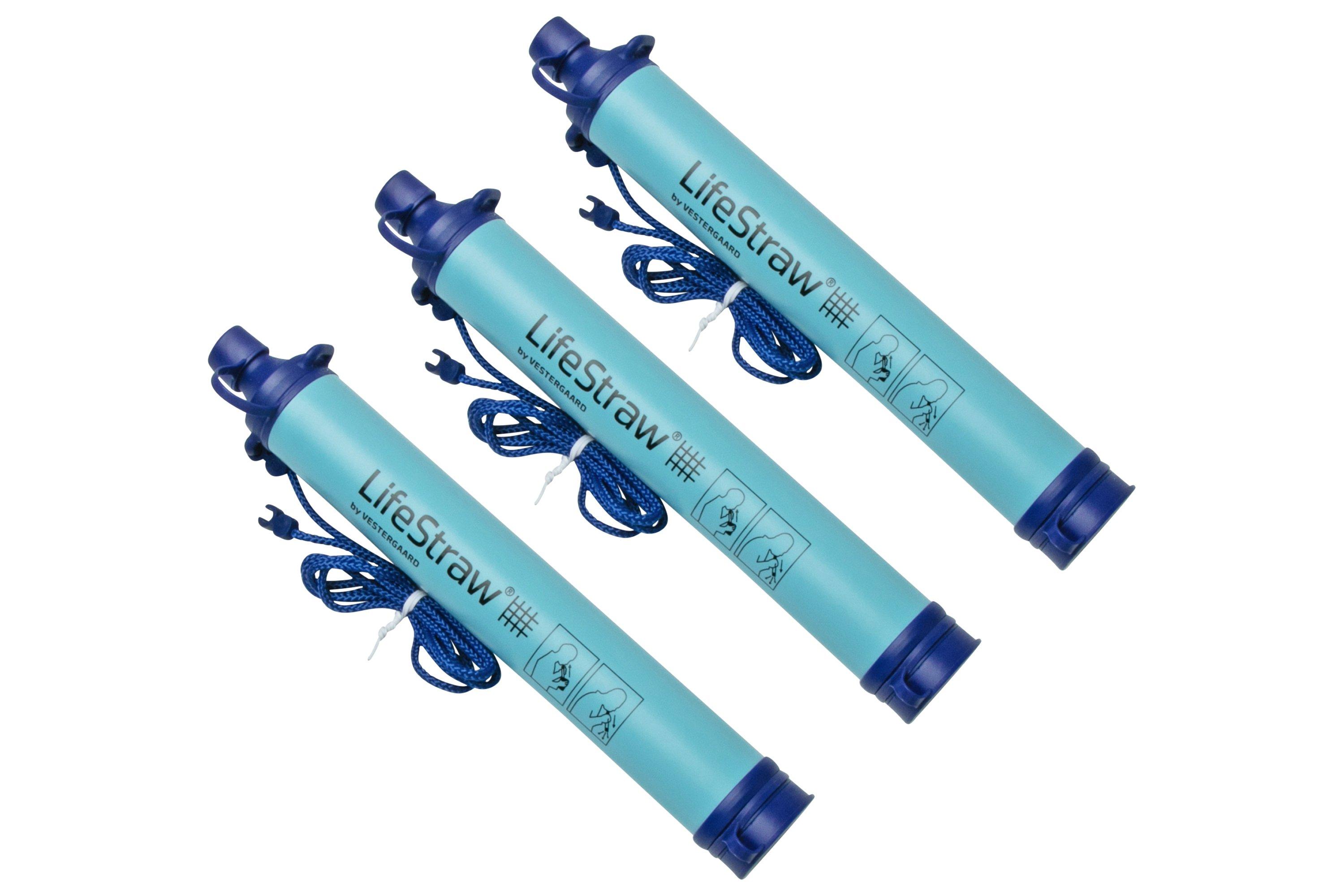 LifeStraw Personal water filter 3pack Advantageously shopping at