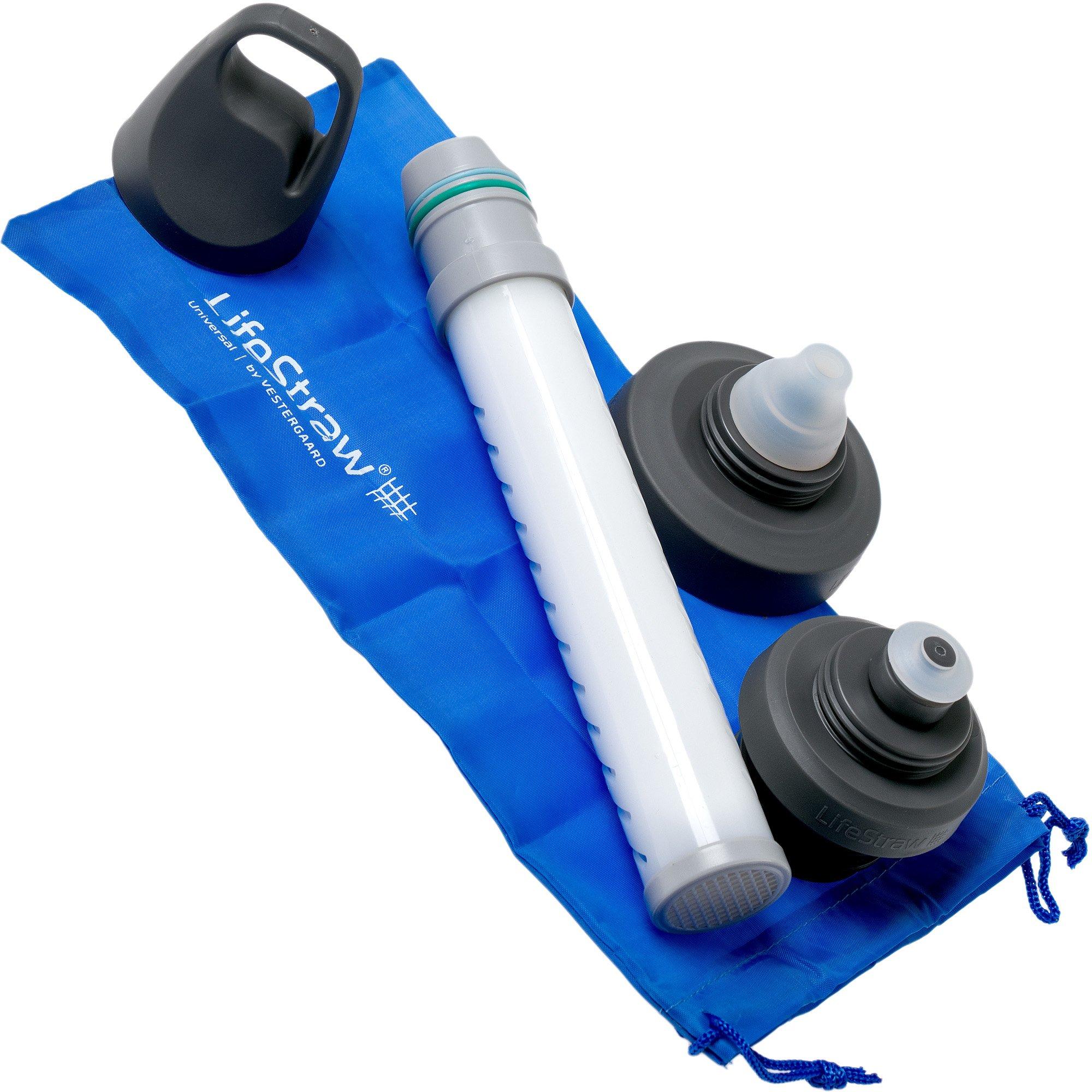 LifeStraw Universal waterfilter bottle adapter kit Advantageously