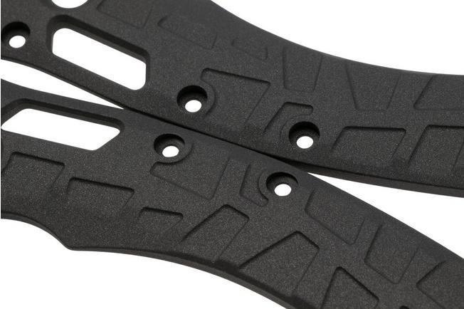 Afbeelding voor Lex Custom Microtech Amphibian Scales AMPHH112 Cerakote Cobalt Titanium, handgreepschalen
