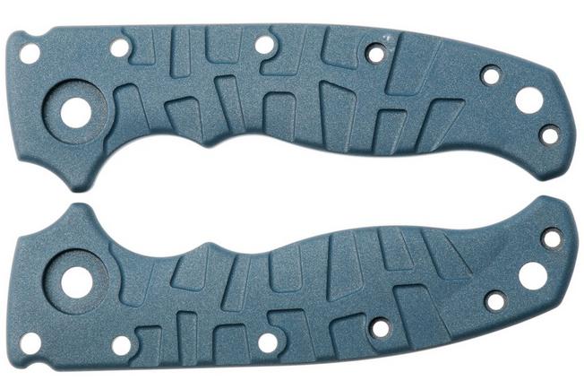 Afbeelding voor Lex Custom Demko AD20.5 Scales Blue Titanium, handgreepschalen