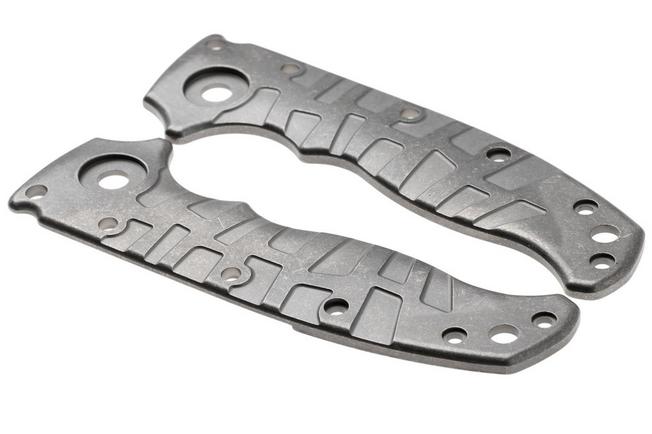 Afbeelding voor Lex Custom Demko AD20.5 Scales Stonewashed Titanium, handgreepschalen